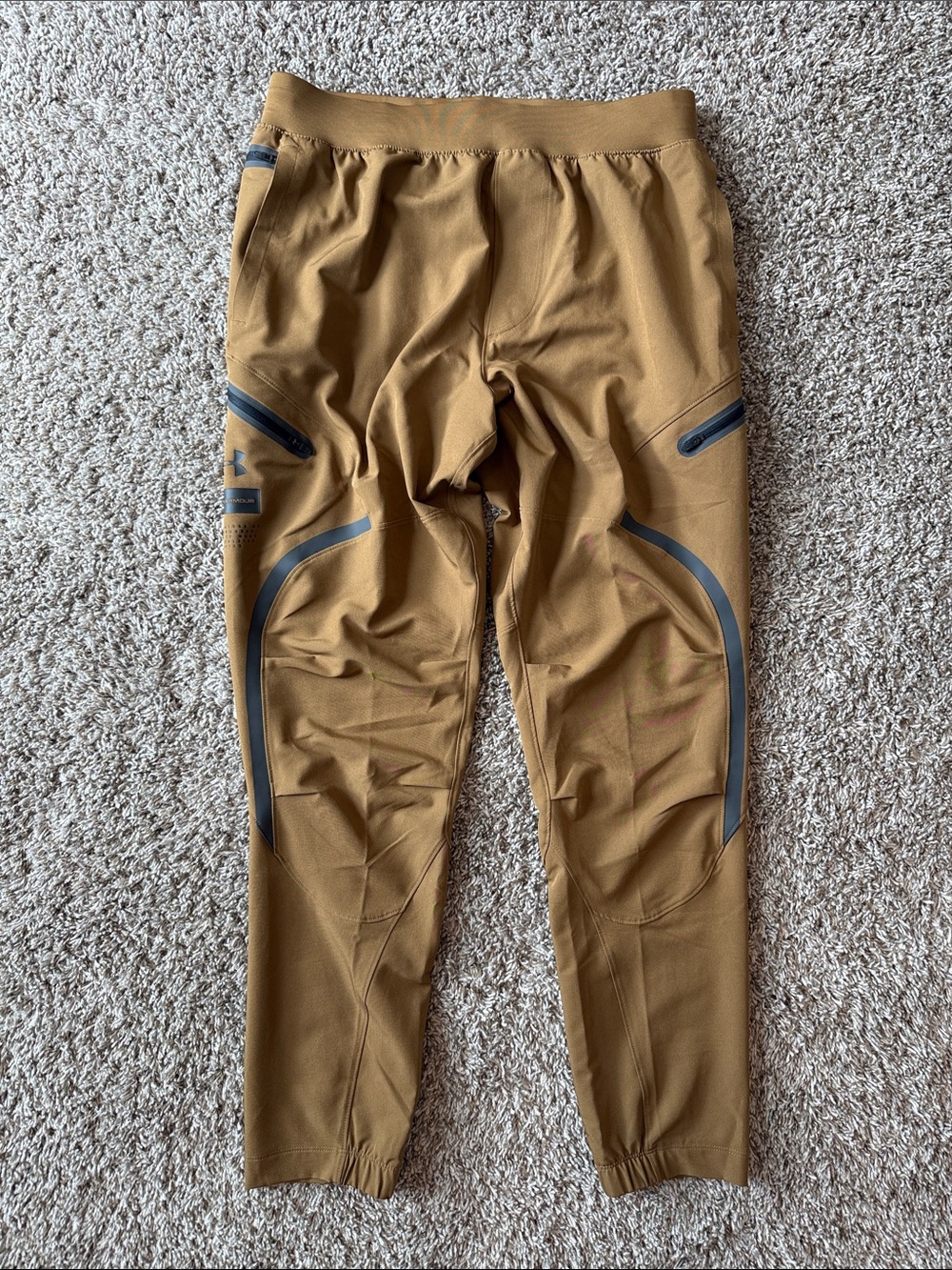 UA Unstoppable Cargo Pants ‘Coyote/Black’